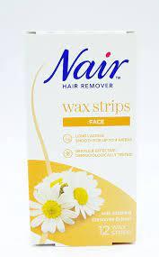 Nair Facial Wax Strips, Pack of 12 - Emart Skincare Bangladesh