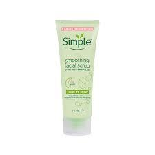 Simple Kind to Skin Smoothing Facial Scrub 75ml - Emart Skincare Bangladesh