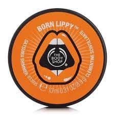 The Body Shop Born Lippy Pot Lip Balm – Satsuma Shimmer - Emart Skincare Bangladesh