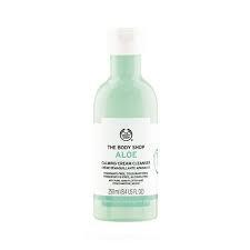The Body Shop Aloe Calming Cream Facial Cleanser 250ml - Emart Skincare Bangladesh