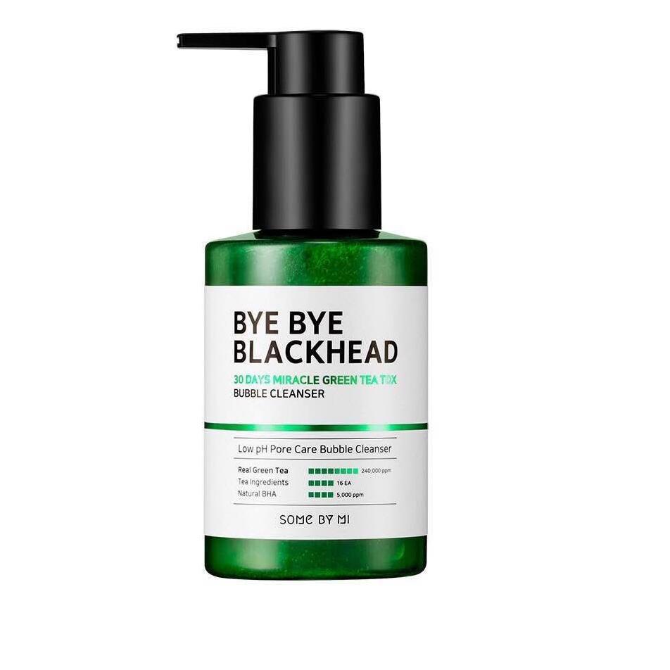 Some By Mi Bye Bye Blackhead Green Tea Tox Bubble Cleanser 120g - Emart Skincare Bangladesh