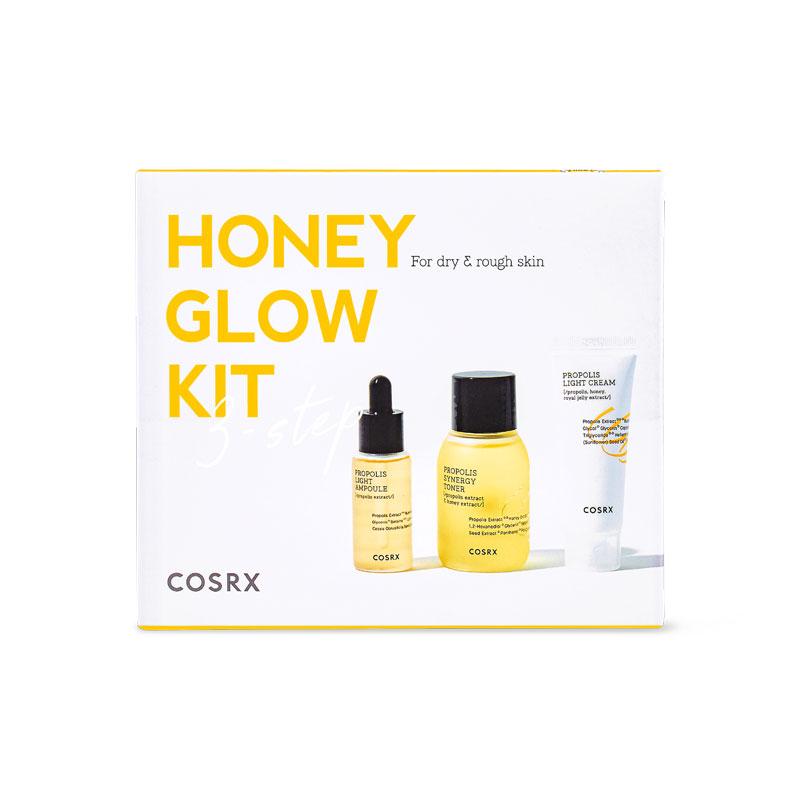 Cosrx Honey Glow Kit Propolis Trial Kit 3 Step - Emart Skincare Bangladesh