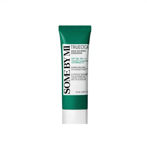 Some By Mi Truecica Aqua Calming Sunscream SPF 50 PA ++++ 50ml - Emart Skincare Bangladesh