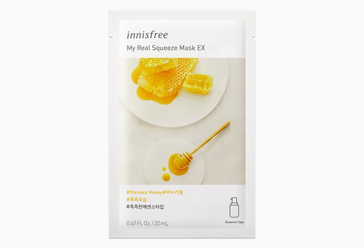 Innisfree My Real Squeeze Mask - Manuka Honey 20ml - Emart Skincare Bangladesh