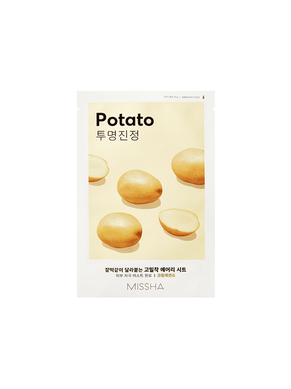 Missha Airy Fit Sheet Mask (Potato) - Emart Skincare Bangladesh