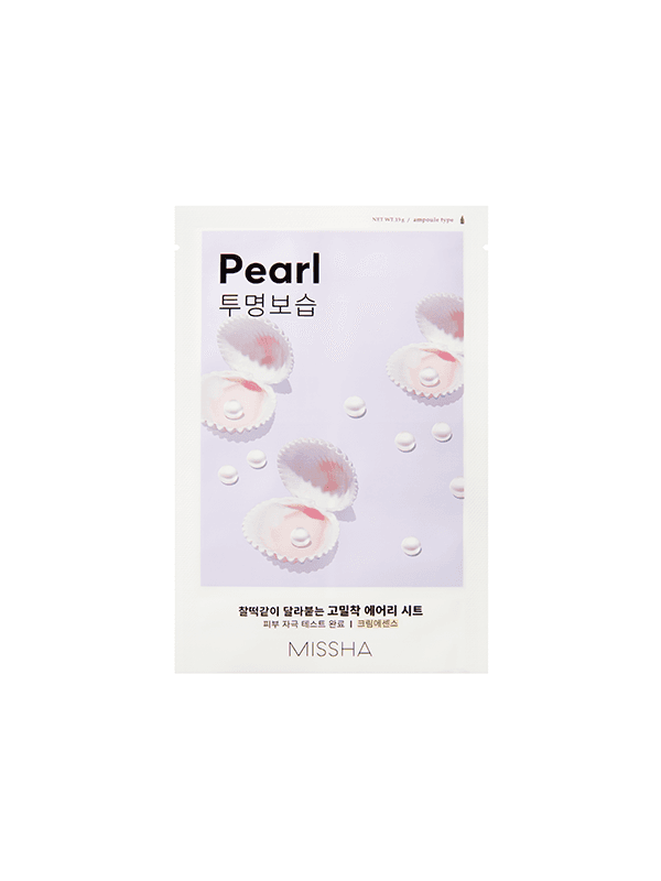 Missha Airy Fit Sheet Mask (Pearl) - Emart Skincare Bangladesh