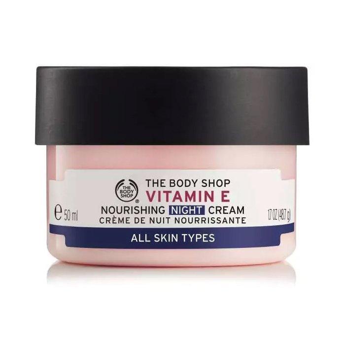 The Body Shop Vitamin E Night Nourishing Cream 50ml - Emart Skincare Bangladesh