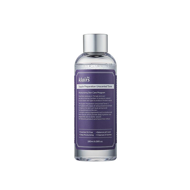 Dear Klairs Supple Preparation Unscented Toner 180ml - Emart Skincare Bangladesh