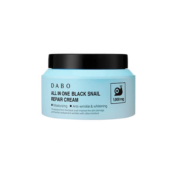 Dabo All In One Black Snail Repair Cream 100gm - Emart Skincare Bangladesh