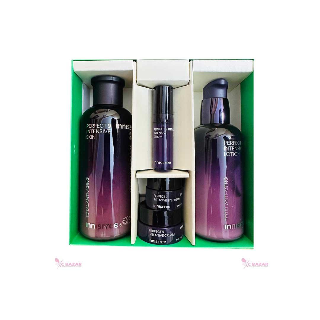 Innisfree Perfect 9 Intensive Skin Care Set - Emart Skincare Bangladesh