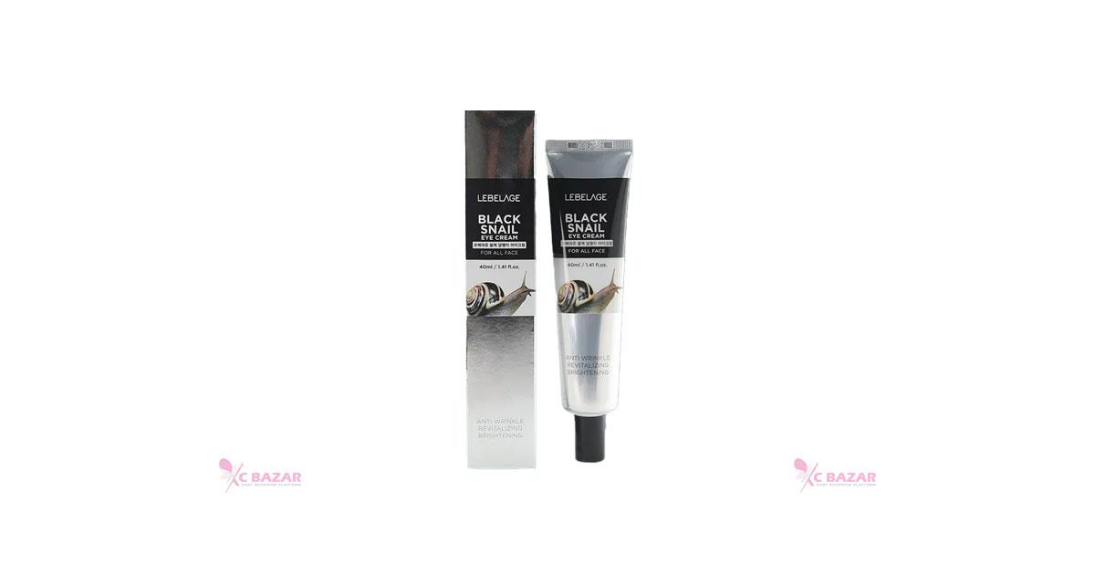 Lebelage Black Snail Eye Cream EX 40ML - Emart Skincare Bangladesh