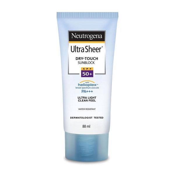 Neutrogena Ultra Sheer Dry-Touch Sunblock SPF50+ 80ml - Emart Skincare Bangladesh