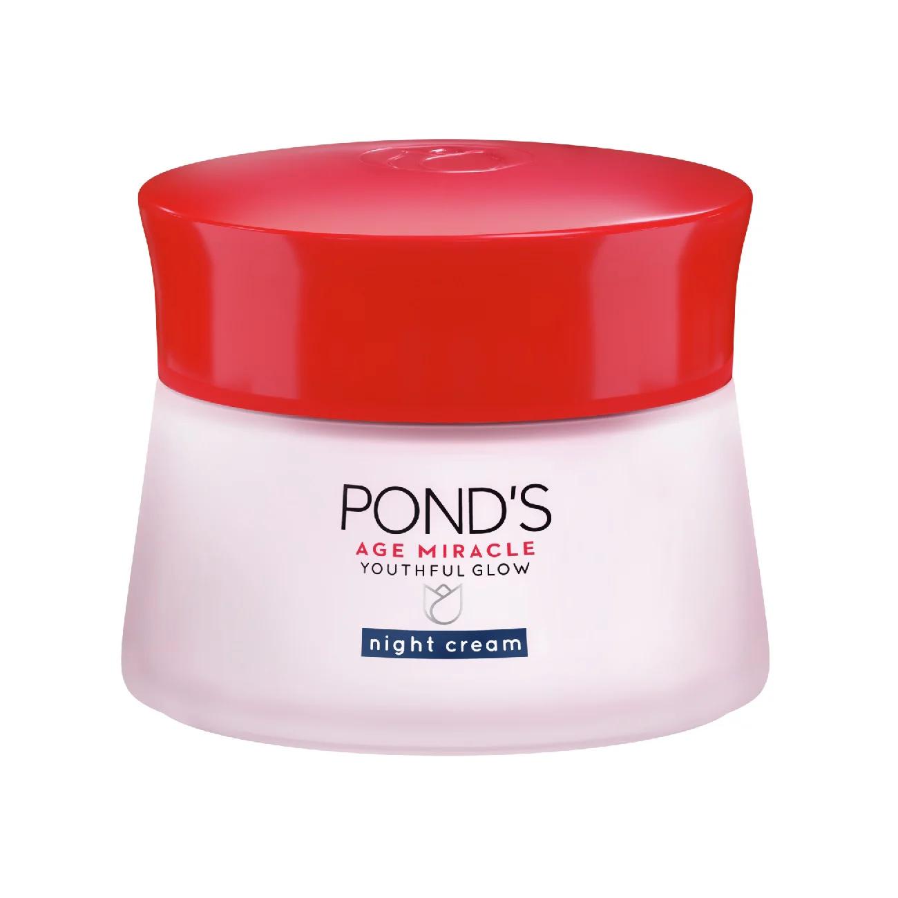 Ponds Age Miracle Youthful Glow Night Cream 45g - Emart Skincare Bangladesh