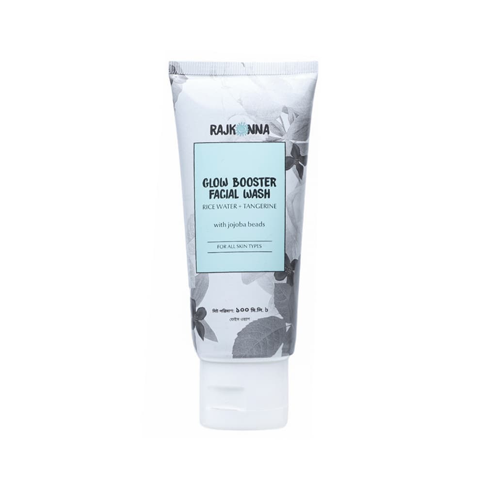 Rajkonna Glow Booster Facial Wash 100ml - Emart Skincare Bangladesh