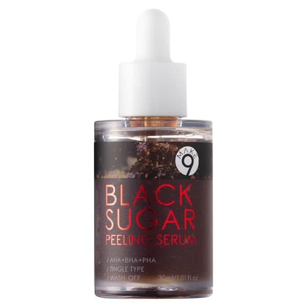 MAKE9 Black Sugar Wash-off Peeling Serum 30ml - Emart Skincare Bangladesh