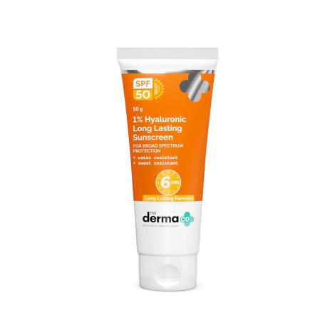 The Derma CO 1% Hyaluronic Sunscreen SPF50 PA++++ 50g - Emart Skincare Bangladesh