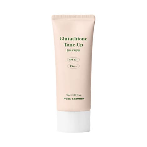 Pure Ground Glutathione Tone-Up Sun Cream SPF50+ PA+++ 70ml - Emart Skincare Bangladesh