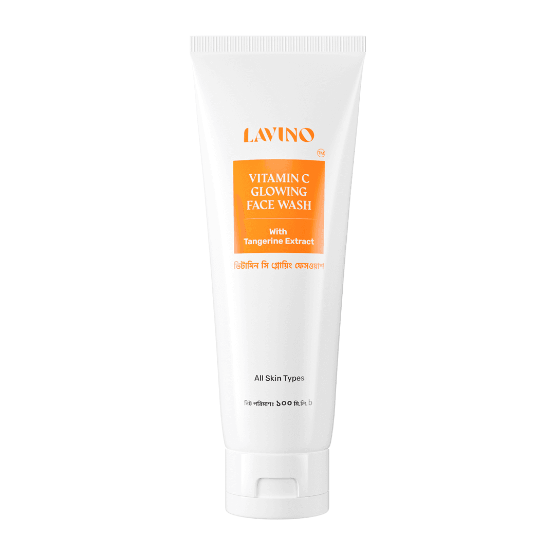Lavino Vitamin C Face Wash - with Tangerine Extract - Emart Skincare Bangladesh
