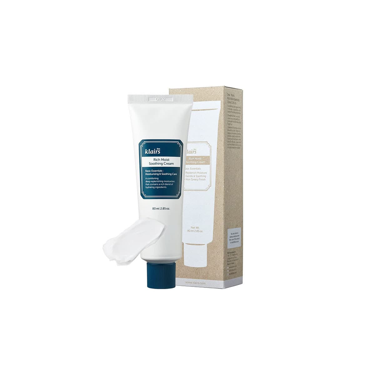 Klairs Rich Moist Soothing Cream – 80ml - Emart Skincare Bangladesh