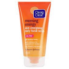 Clean & Clear Morning Energy Daily Facial Scrub 150ml - Emart Skincare Bangladesh