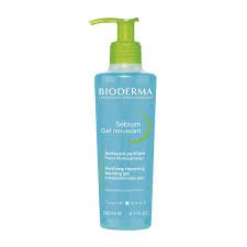 Bioderma Sebium Gel Moussant Cleansing Foaming Gel 200ml - Emart Skincare Bangladesh