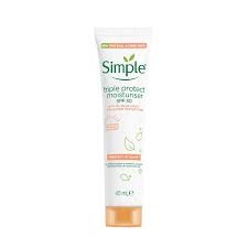 Simple Triple Protection Moisturiser SPF30 40ml - Emart Skincare Bangladesh
