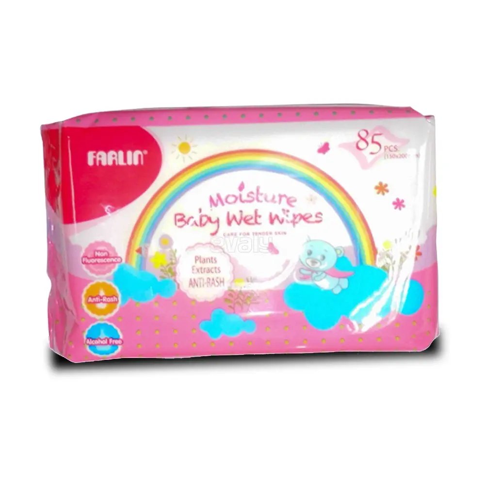 Farlin Baby Wet Wipes Anti rash 85 pcs - Emart Skincare Bangladesh