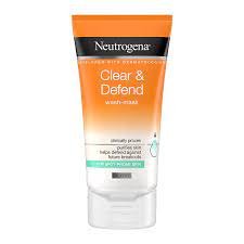 Neutrogena Clear & Defend Wash Mask 150ml - Emart Skincare Bangladesh