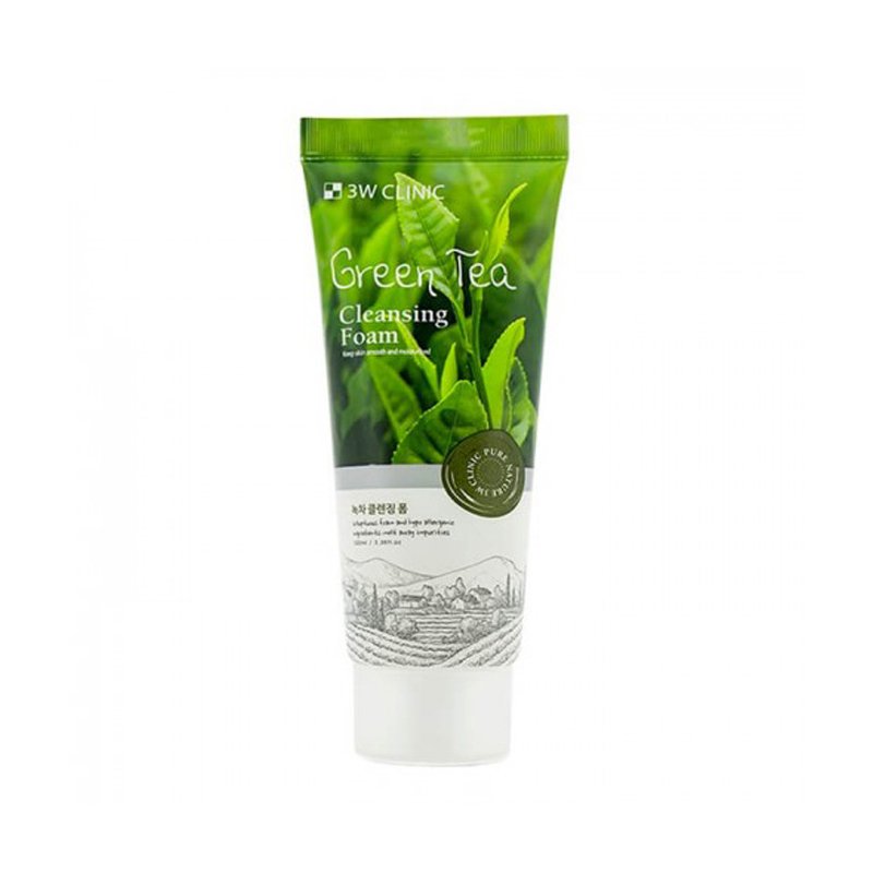 3W Clinic Green Tea Foam Cleansing (100ml) Price in Bangladesh | Emart