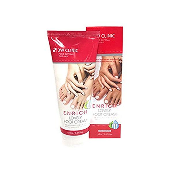 3W CLINIC Enrich Lovely Foot Cream 100ml Price in Bangladesh | Emart