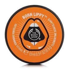 The Body Shop Born Lippy Pot Lip Balm – Satsuma Shimmer - Emart Skincare Bangladesh