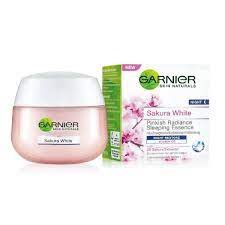 Garnier Sakura White Vitamin B3 Night Cream 50ml - Emart Skincare Bangladesh