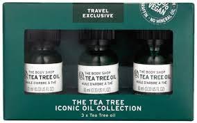 The Body Shop Tea Tree Iconic Oil Collections 3 Peice 3x 10ml - Emart Skincare Bangladesh