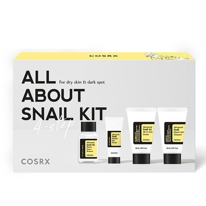 COSRX All About Snail Trial Kit 4pcs kit - Emart Skincare Bangladesh