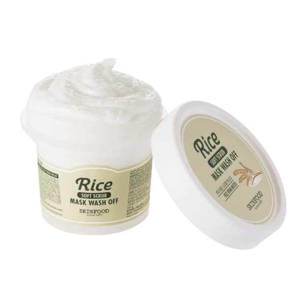 SKINFOOD Rice Wash-Off Face Mask 100g - Emart Skincare Bangladesh