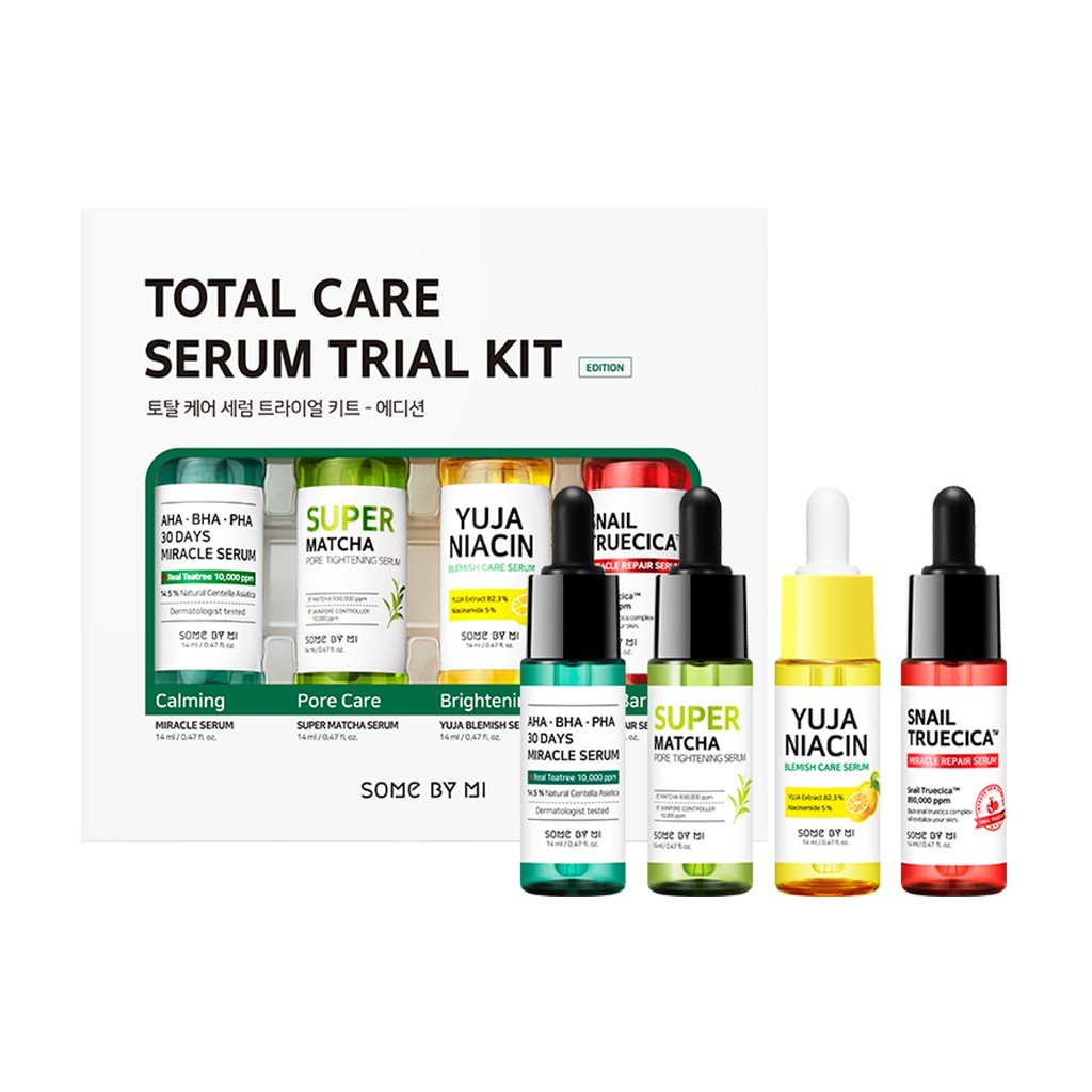 SOME BY MI Total Care Serum Trial Kit (4Pcs) - Emart Skincare Bangladesh