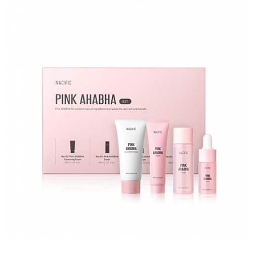 NACIFIC Pink AHA BHA 4pcs Kit - Emart Skincare Bangladesh