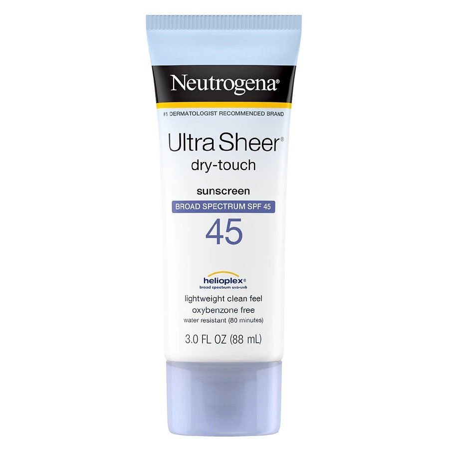 Neutrogena Ultra Sheer Dry Touch Sunscreen SPF 45 88ml - Emart Skincare Bangladesh