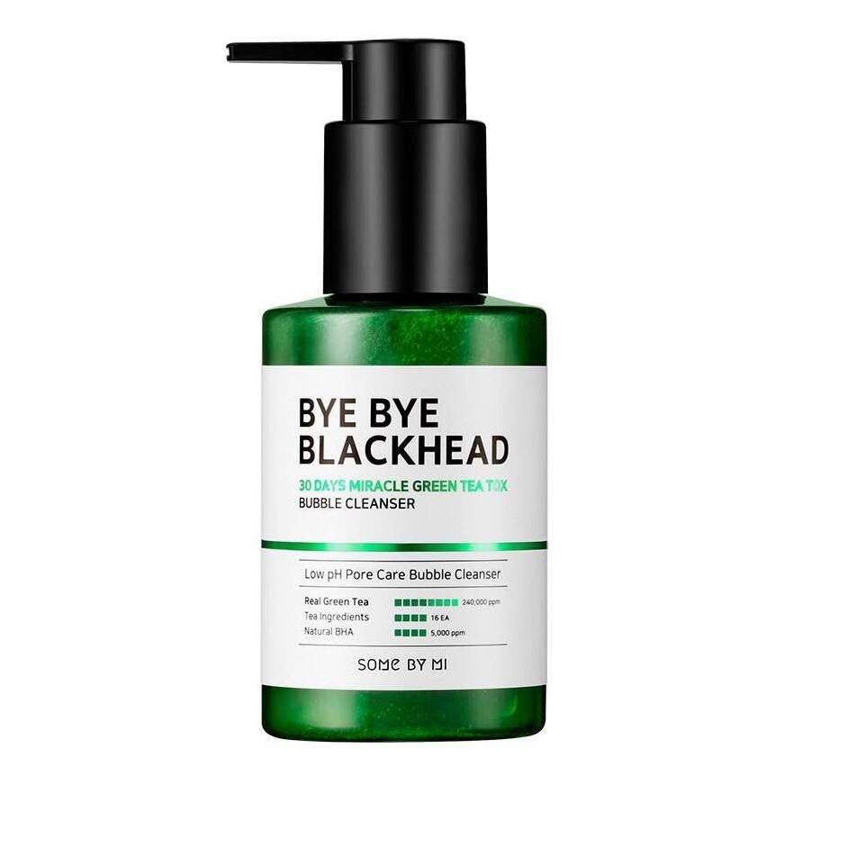 Some By Mi Bye Bye Blackhead Green Tea Tox Bubble Cleanser 120g - Emart Skincare Bangladesh