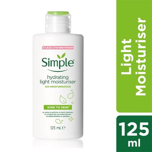 Simple Kind To Skin Hydrating Light Moisturiser 125ml - Emart Skincare Bangladesh