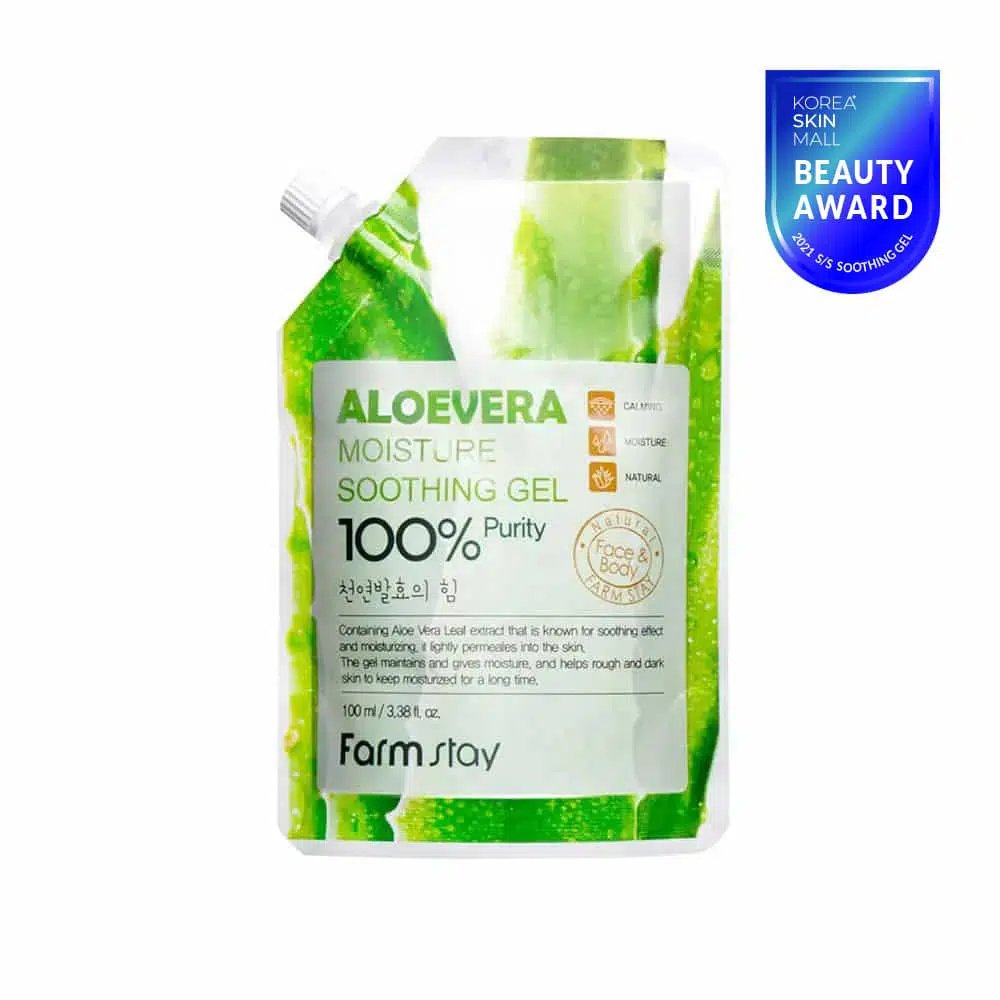FarmStay Aloe Vera Moisture Soothing Gel - Emart Skincare Bangladesh