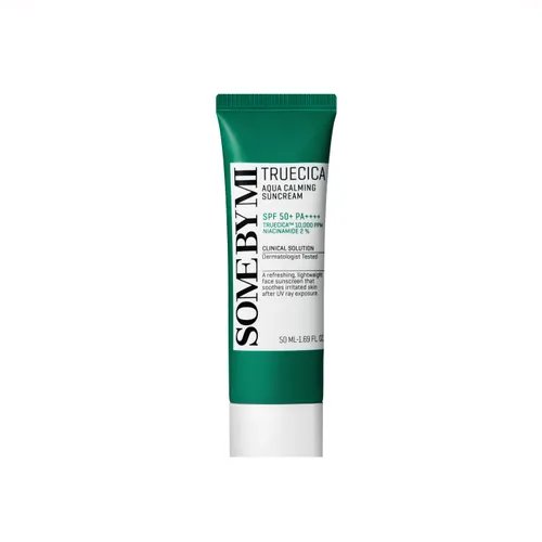 Some By Mi Truecica Aqua Calming Sunscream SPF 50 PA ++++ 50ml - Emart Skincare Bangladesh