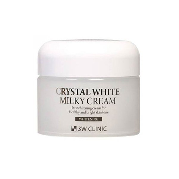 3W Clinic Crystal White Milky Cream 50g - Emart Skincare Bangladesh