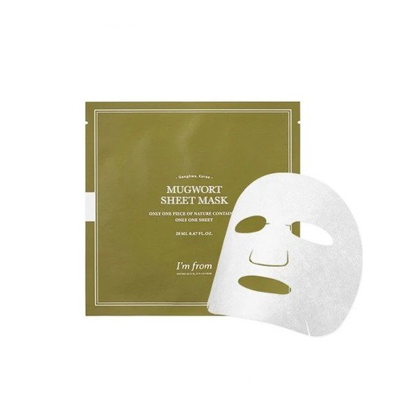 I'm from Mugwort Sheet Mask 23ml - Emart Skincare Bangladesh