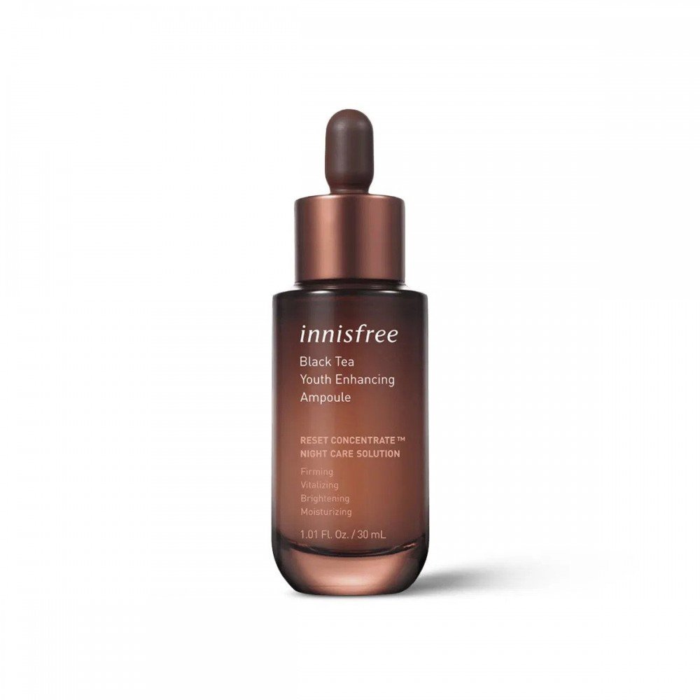 Innisfree Black Tea Youth Enhancing Ampoule 30 ml - Emart Skincare Bangladesh