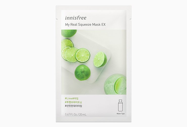 Innisfree My Real Squeeze Mask - Lime 20ml - Emart Skincare Bangladesh