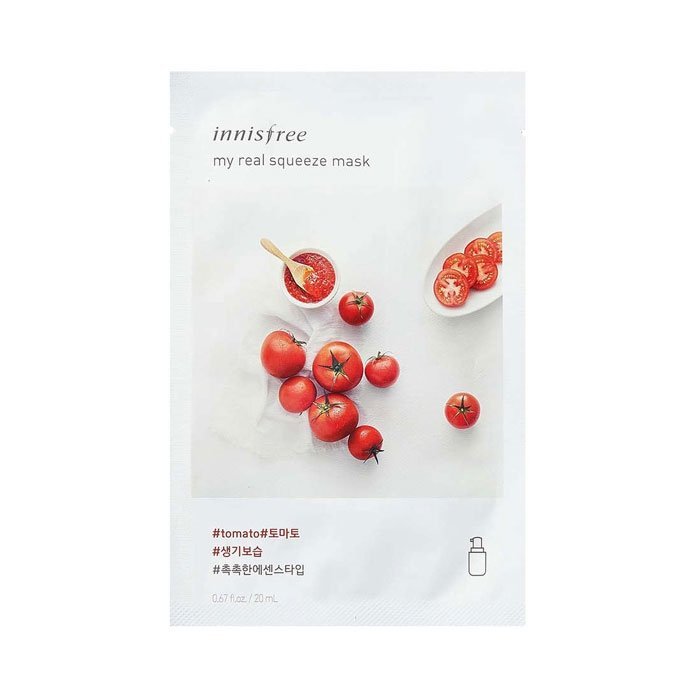 Innisfree My Real Squeeze Mask - Tomato 20ml Price in Bangladesh | Emart