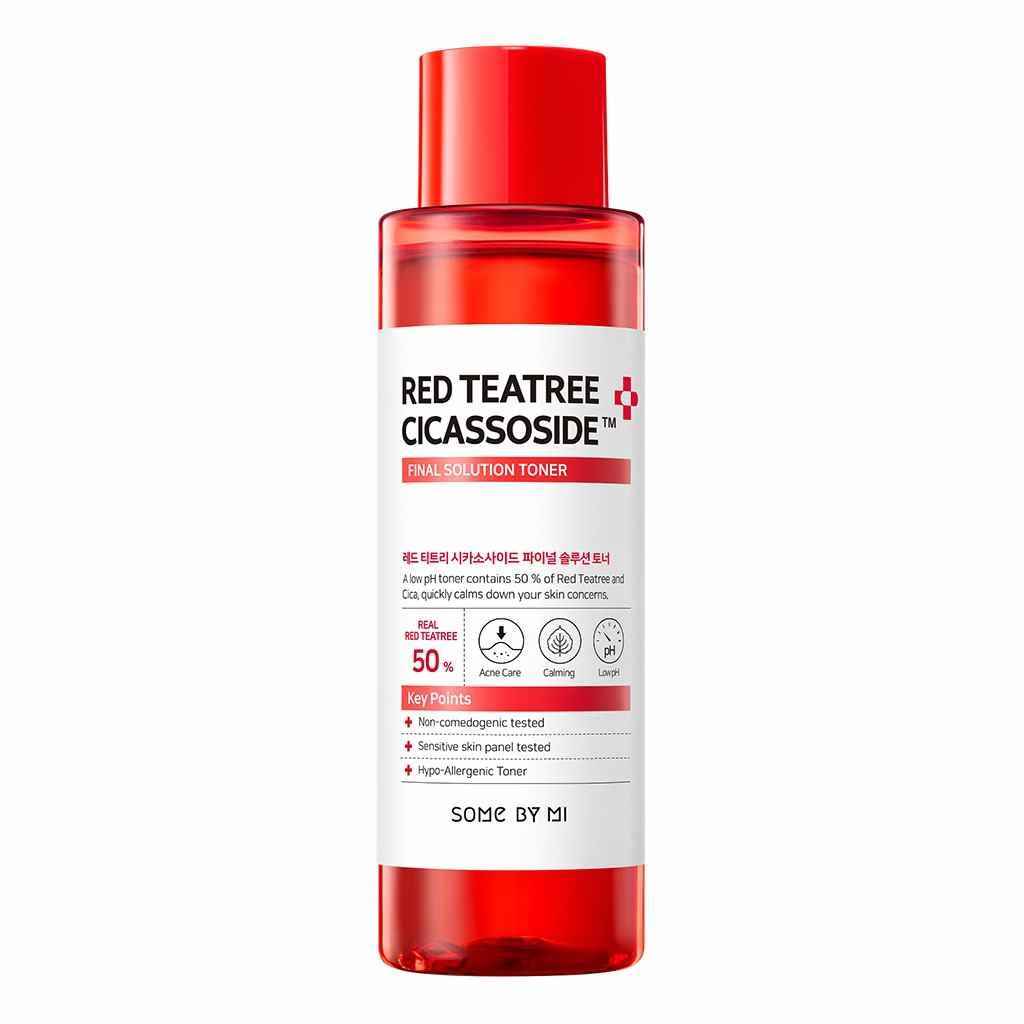 SOME BY MI Red Teatree Cicassoside Final Solution Toner 150ml - Emart Skincare Bangladesh