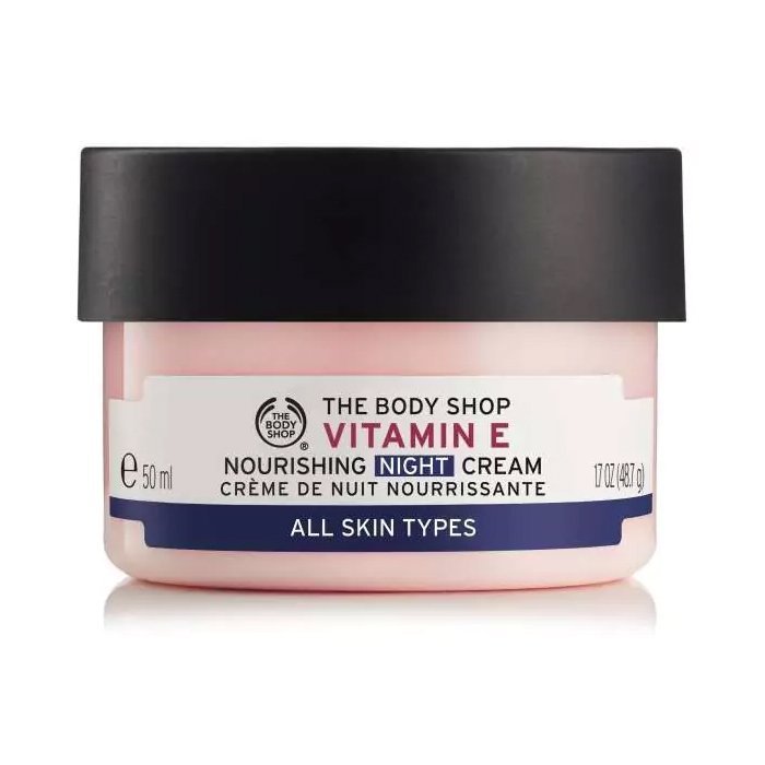 The Body Shop Vitamin E Night Nourishing Cream 50ml - Emart Skincare Bangladesh