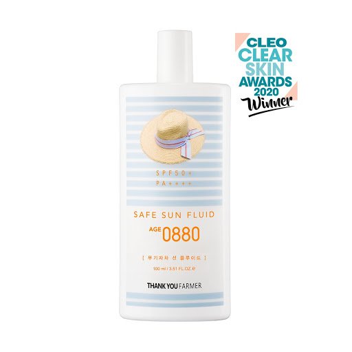 Thank you Farmer Safe Sun Fluid AGE 0880 SPF50+ PA++++ - Emart Skincare Bangladesh